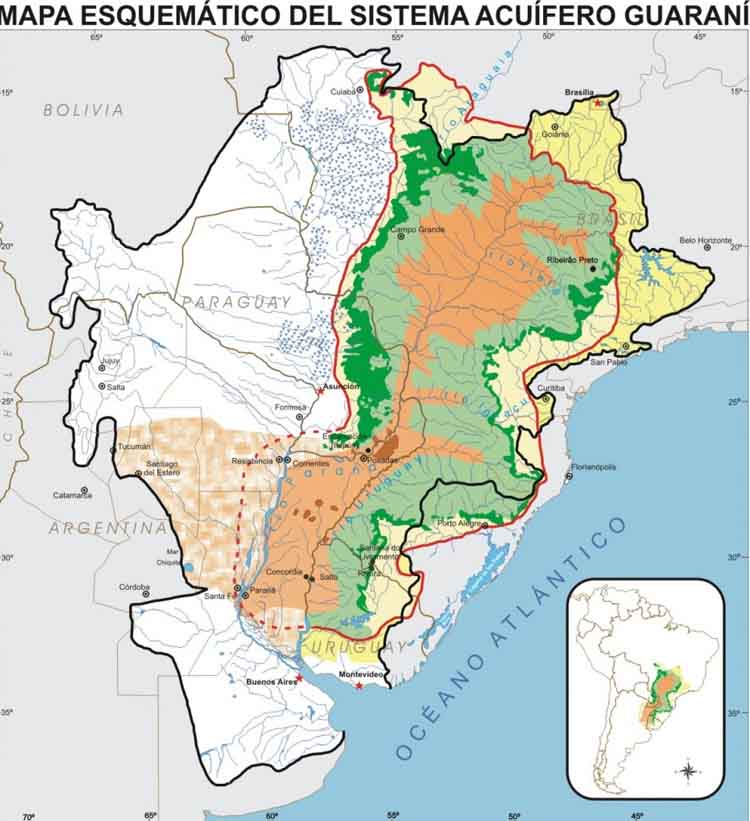 Reservas Acuíferas|Mapa Reservas Acuíferas